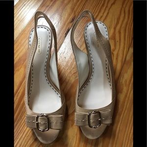 Coach Slip On Heel Shoes